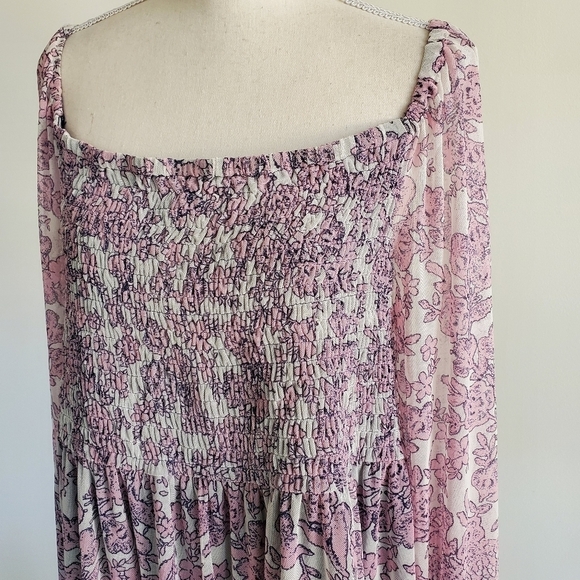 LAST CHANCE - Maison Tara Victoria Mesh Smocked Dress - Picture 4 of 10